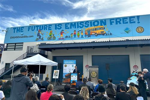 Clean Mobility Ribbon-Cutting